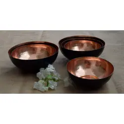 Taamr . ताम्र ✤ Nesting Bowls { Single Piece }